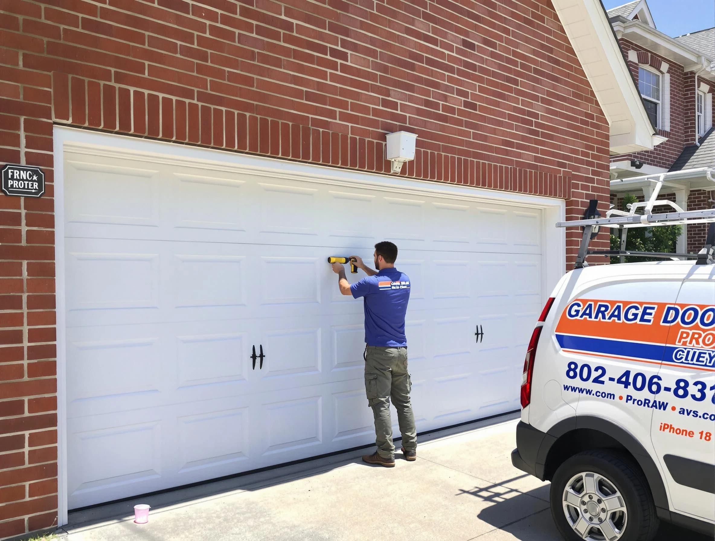 Local garage door repair service by Durham Garage Door Repair in Durham