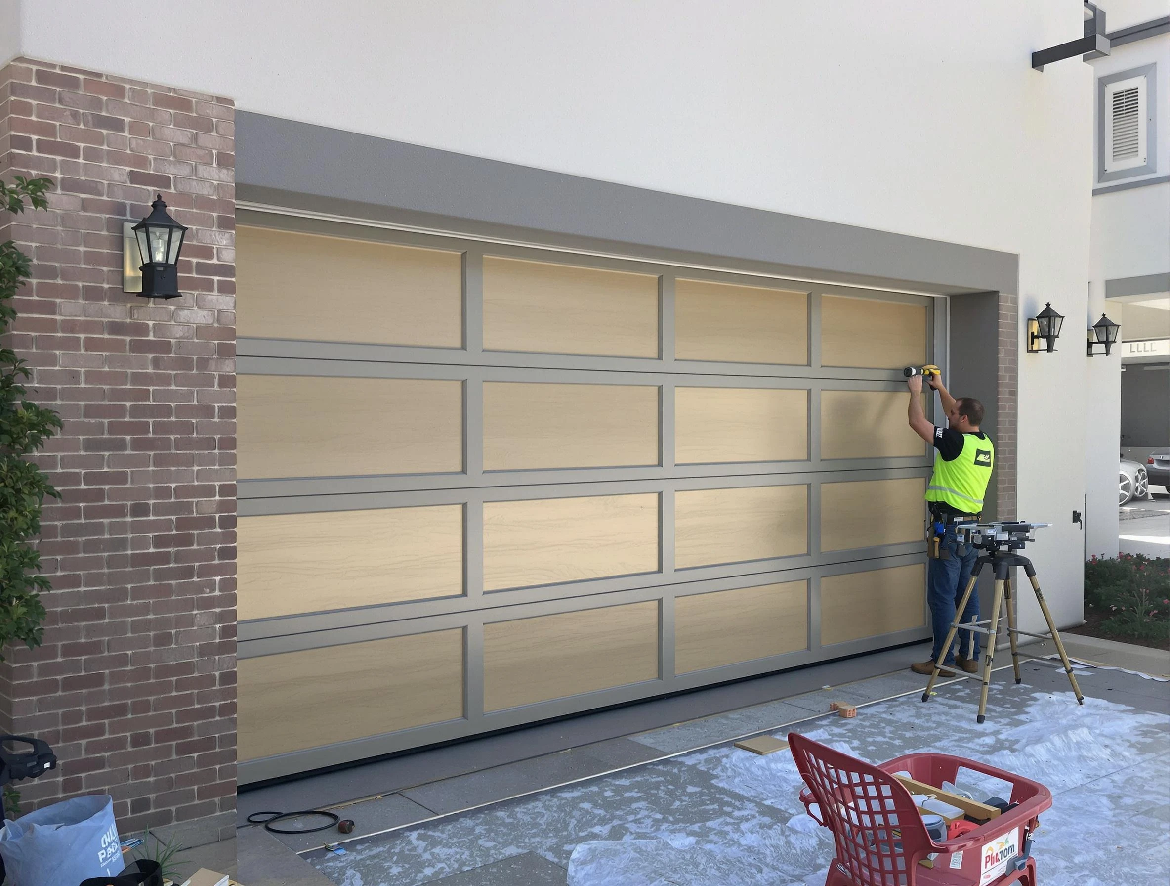 Garage door replacement service by Durham Garage Door Repair in Durham