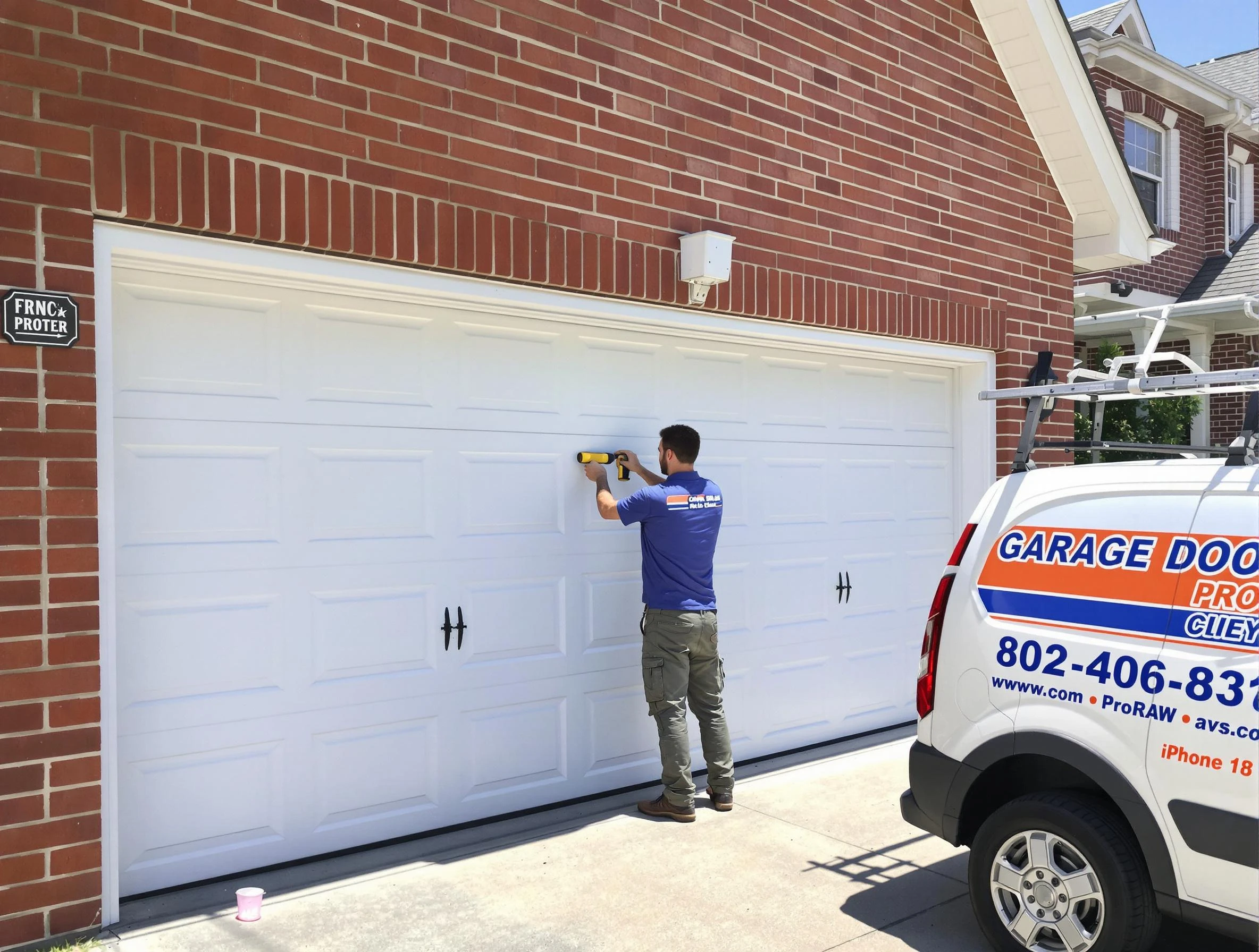Local garage door repair service by Durham Garage Door Repair in Durham