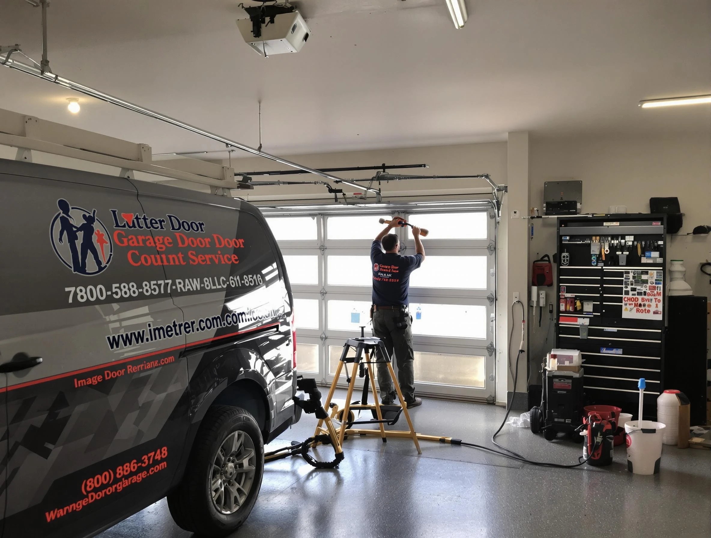 Durham Garage Door Repair rapid response team performing same-day repair in Durham